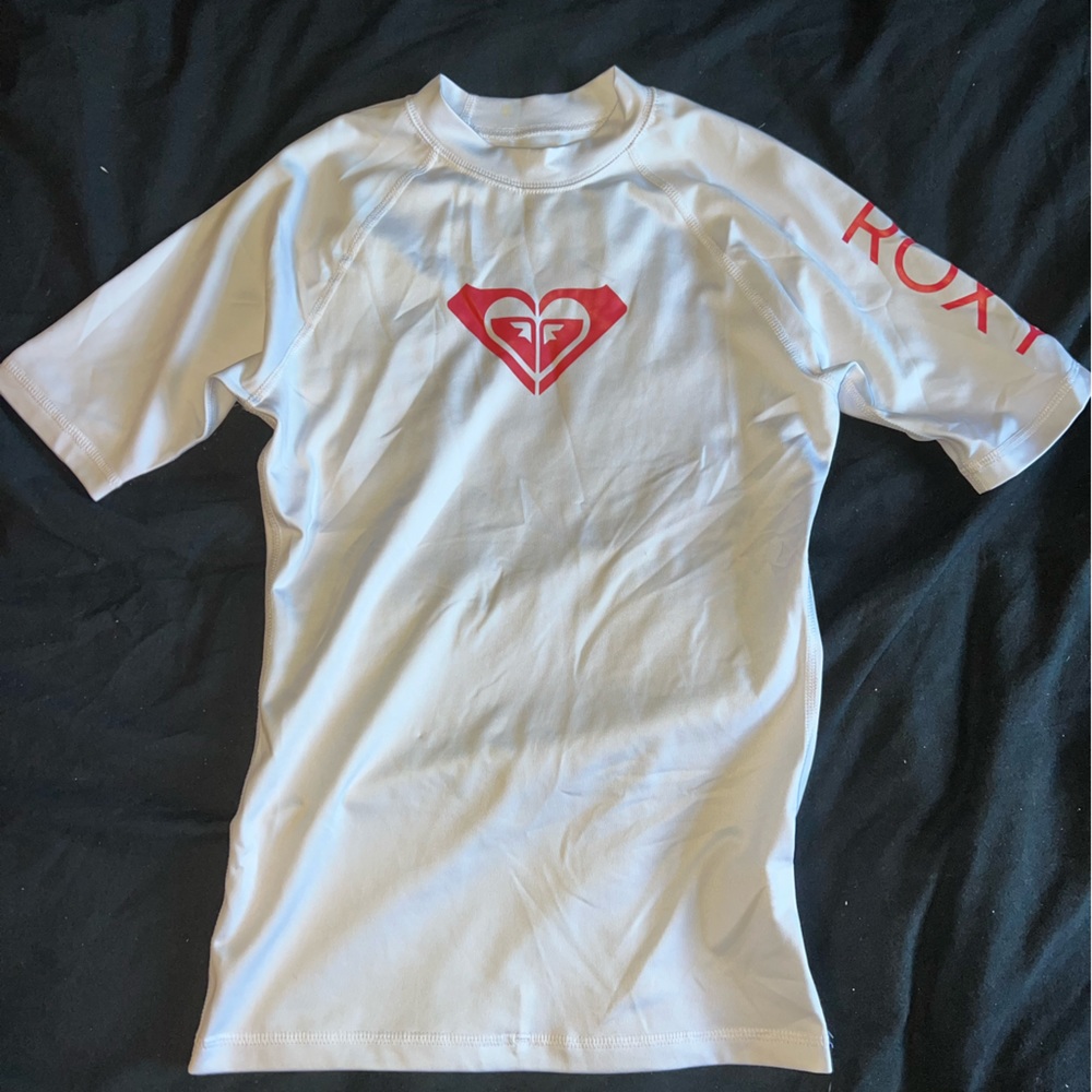 ROXY NWOT Surf Swim Wetsuit Rash guard Shirt Top